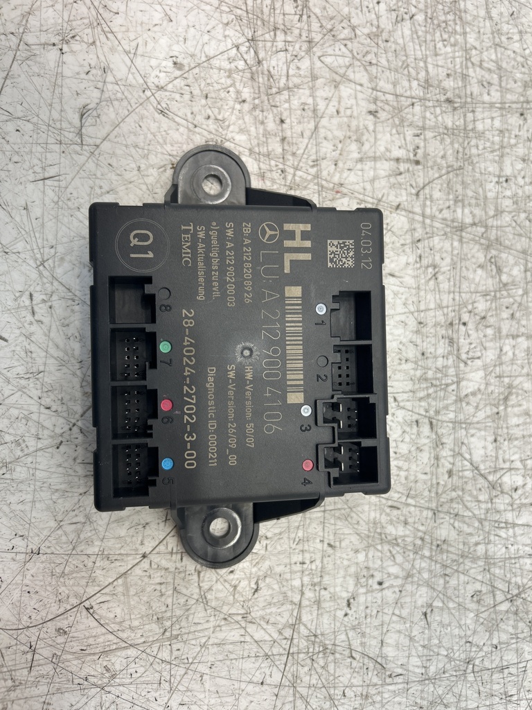 [MTD-510446] Unidad de control de puerta Mercedes Clase E W212 E 250 CDI OM651 651.924 A2129004106