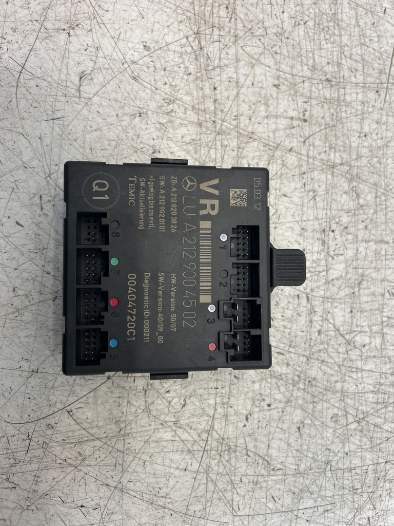 [MTD-510444] Unidad de control de puerta Mercedes Clase E W212 E 250 CDI OM651 651.924 A2129004502