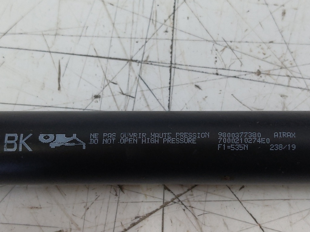 [MTD-532754] Resorte de gas derecho Peugeot 308 SW II T9 2019 1.5 BlueHDi 100
