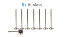 Válvula de escape BMW Serie 3 F30 F80 F34 F31 330 2.0 B48A20A 11348621264