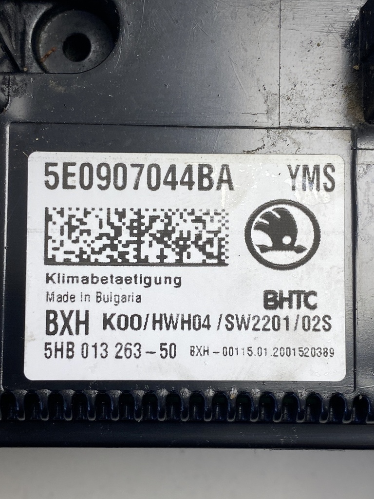 [EPE-101198] Interruptor de control de calefacción Skoda Octavia III Combi