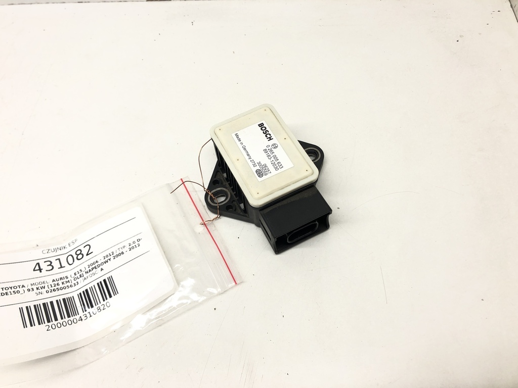 [STARK-431082] Sensor ESP Toyota Auris (_E15_) 2.0 D-4D 93 kW 2006-2012