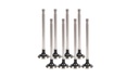 8x Válvulas de escape Nissan Primastar 2.0 dCi M9R780 M9R630 M9R782 7701476595 NUEVO