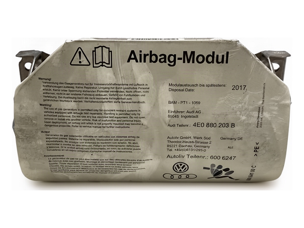 [STARK-931396] Airbag pasajero AUDI A8 D3 (4E2, 4E8) 2002-2010