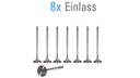 8 Válvulas de admisión Nissan Opel Interstar 2.2 dCi G9T G9T722 G9T607 7701472669