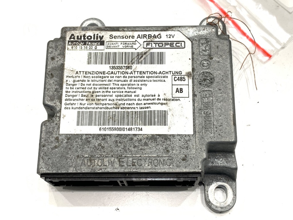 [STARK-838392] Sensor de airbag FIAT FIORINO 1.3 D Multijet 95 CV 2009-2022