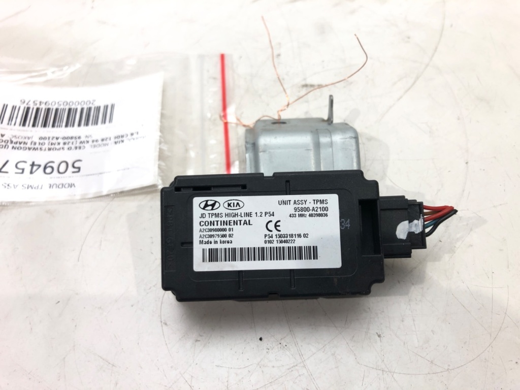 [STARK-509457] Módulo TPMS KIA CEE'D Sportswagon (JD) 1.6 CRDi 128 CV 2012-2018