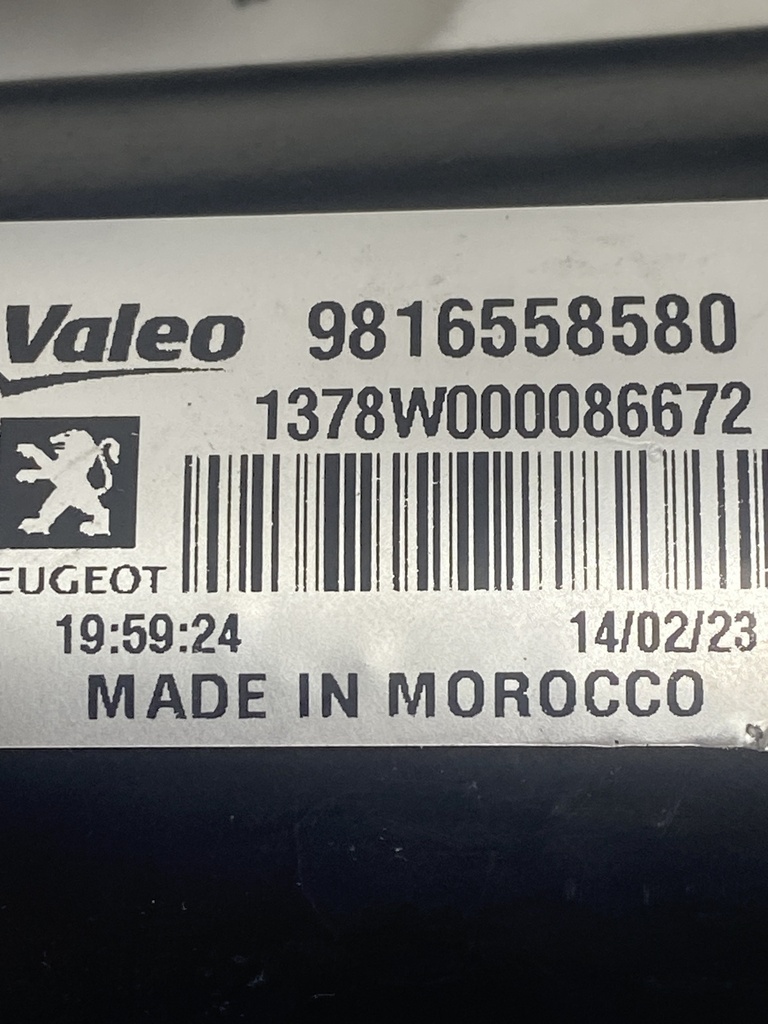 [EPE-102251] Motor y mecanismo de limpiaparabrisas Peugeot Partner K9