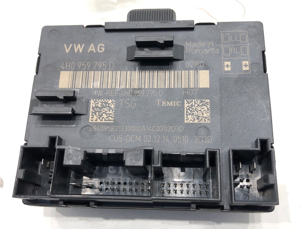 [STARK-875180] Módulo de control AUDI A8 D4 (4H2,4H8,4HC,4HL) 6.3 W12 368kW 2011-2018