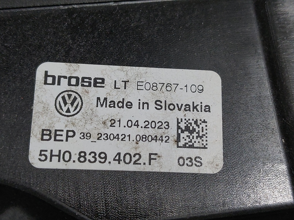 [MTD-537372] Motor de elevalunas VW Golf 2.0 TSI R 4motion (5Q0959407G)
