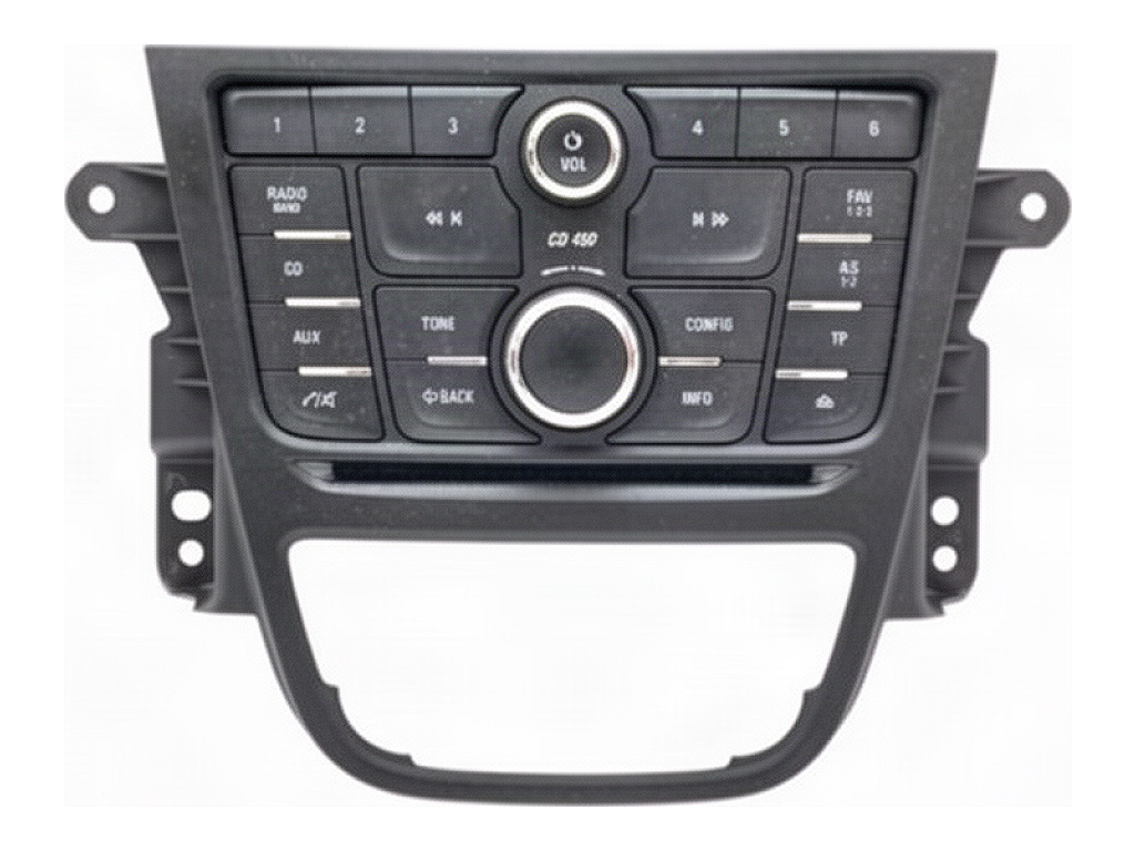 [STARK-948036] Panel de control de radio Opel Mokka / Mokka X (J13)