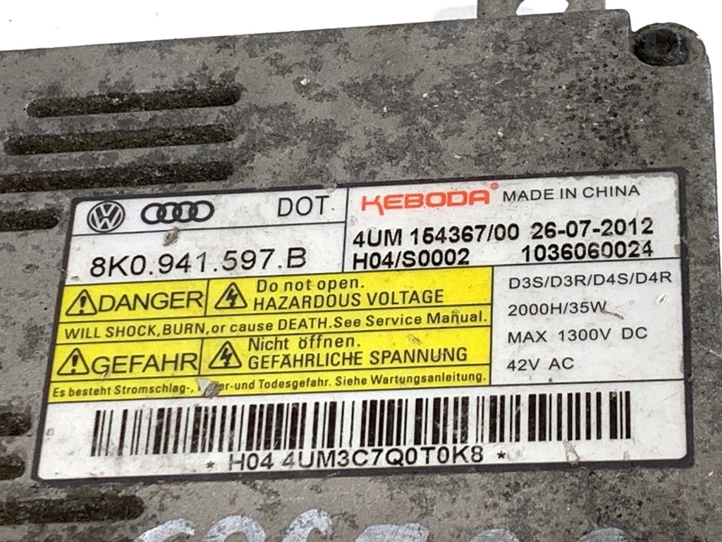 [STARK-592585] Módulo de encendido de xenón Audi Q5 (8RB)
