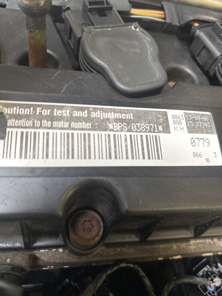 [MTD-537729] Motor VW New Beetle 2.5 BPS
