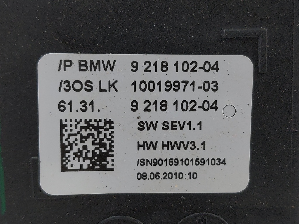 [MTD-538350] Palanca de cambios automática BMW Serie 5 F10