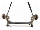 Puente de suspensión trasero VW POLO V (6R1, 6C1)