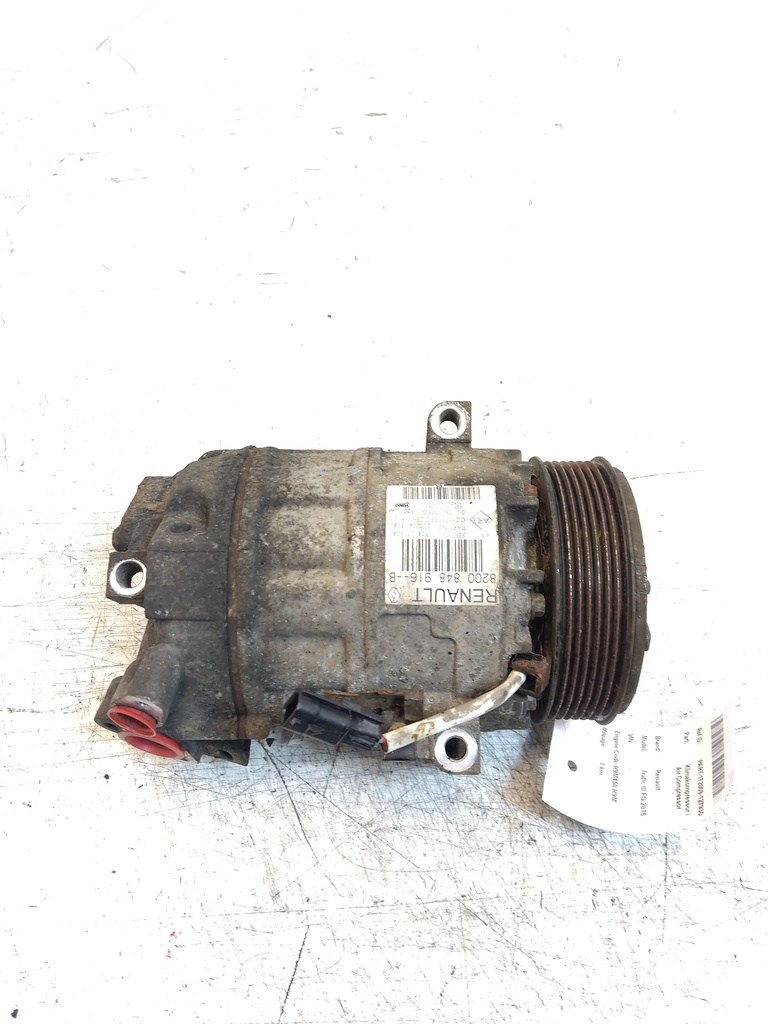 [MTD-529637] Compresor de aire acondicionado Renault Trafic III 1.6 dCi (8200848916)