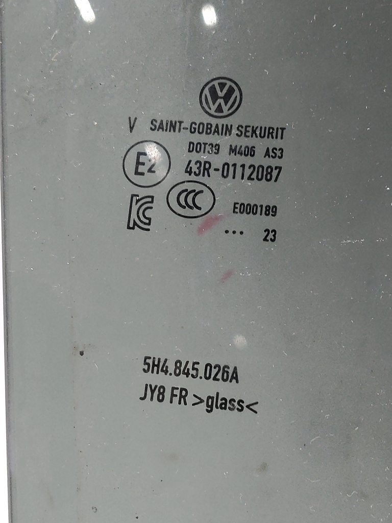 [MTD-539114] Cristal de ventana VW Golf 2023 2.0 TSI