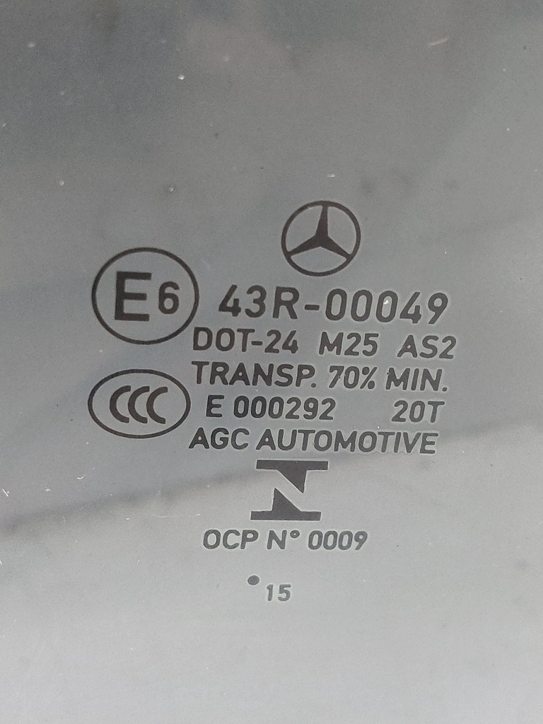 [MTD-539179] Cristal de ventana Mercedes Clase E W212