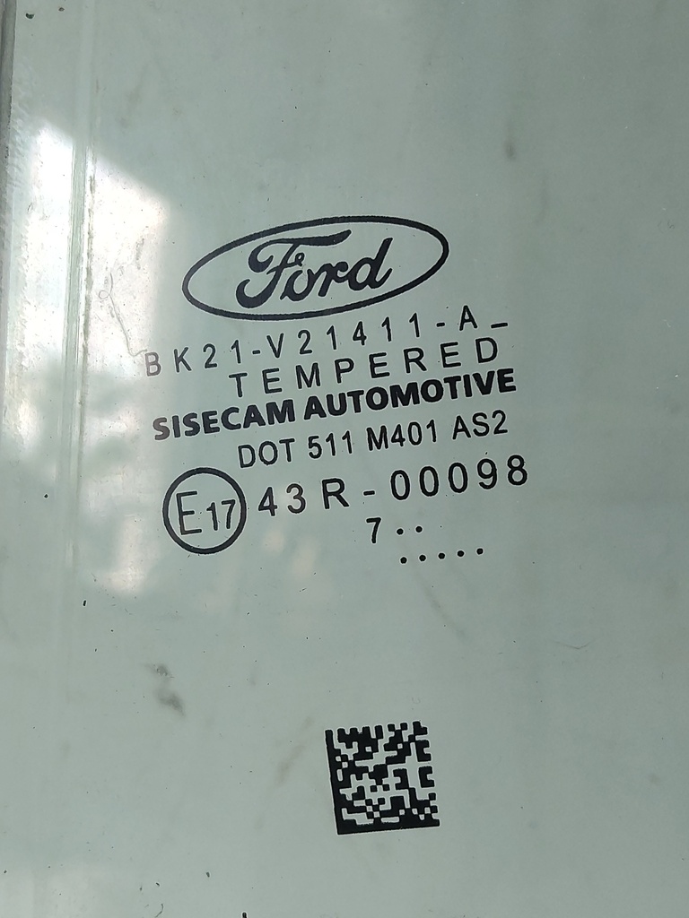 [MTD-538856] Cristal de ventana Ford Transit Custom