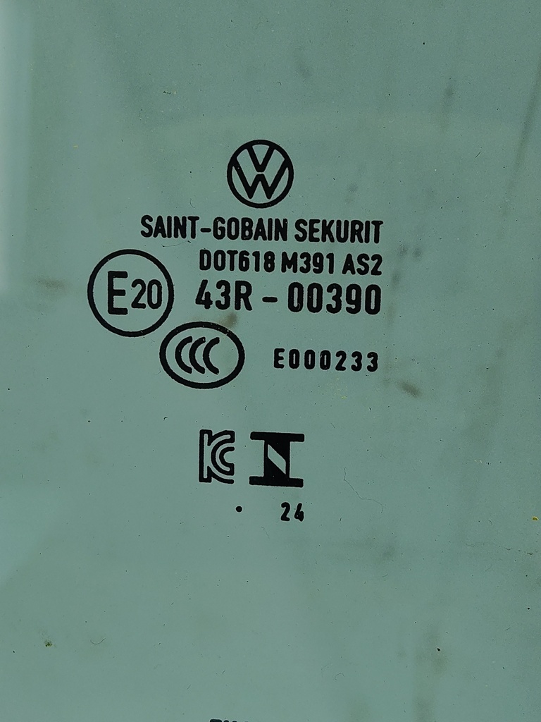 [MTD-538580] Cristal de ventana VW Golf 1.5 eTSI
