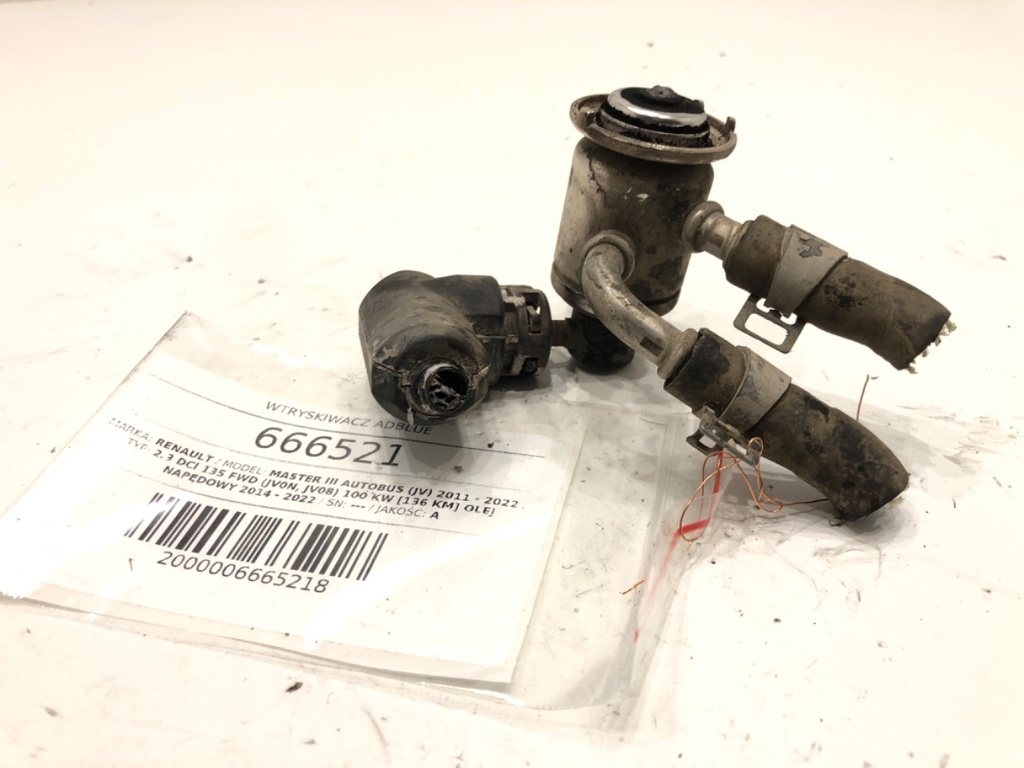 [STARK-666521] Inyector SCR Renault Master III