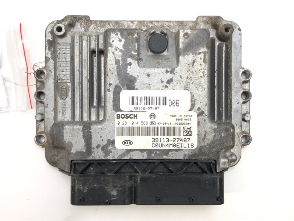 [STARK-440062] Centralita motor KIA Carens III 2.0 CRDi 140 CV 0281014568 39113-27487