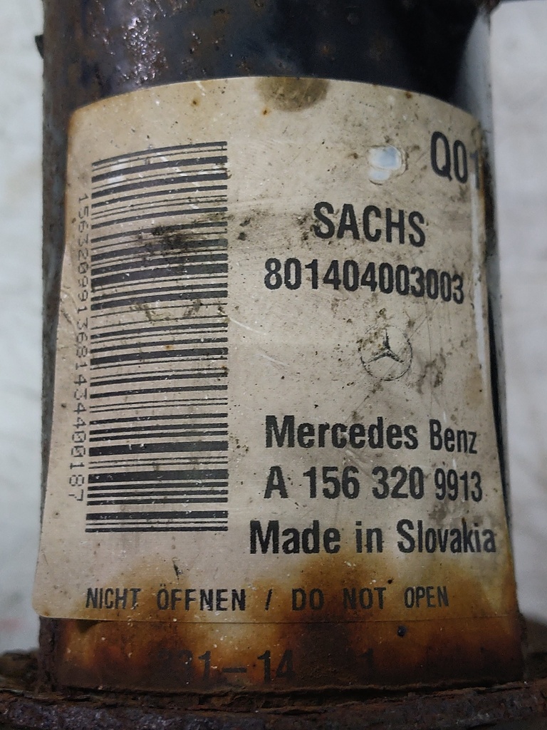 [MTD-529579] Cubo de rueda delantero izquierdo Mercedes-Benz GLA45 AMG (X156)