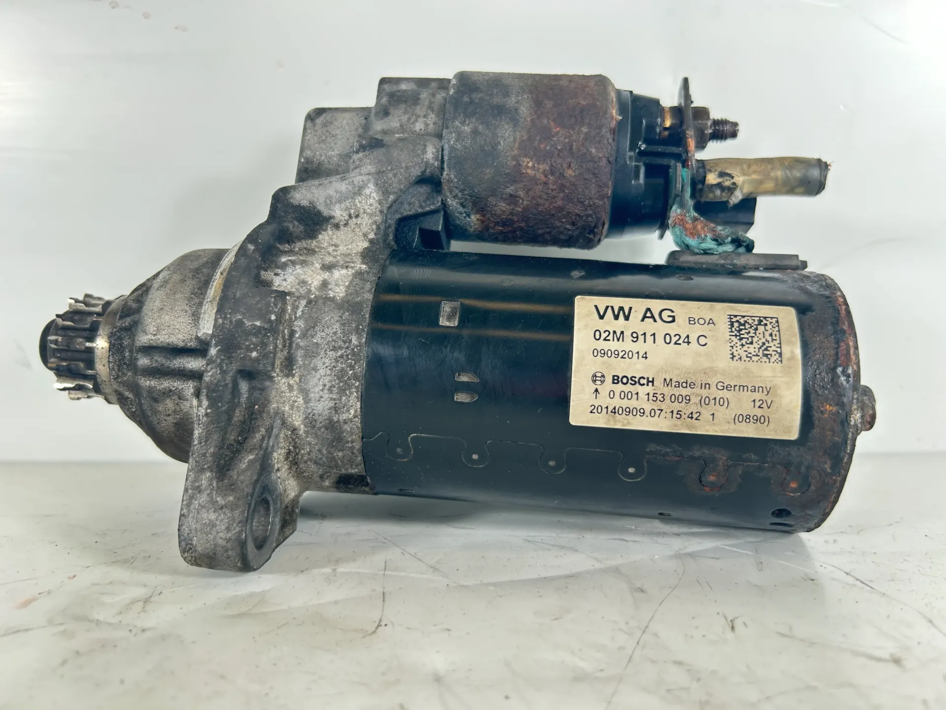 [1000902] Motor de arranque VW Golf CFF CFFB 2,0 TDI 02M911024C
