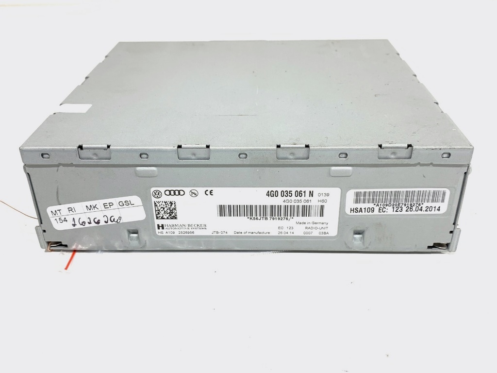 [STARK-707698] Radio AUDI A4 B8 (8K2) 2.0 TDI 140 kW 2013-2015