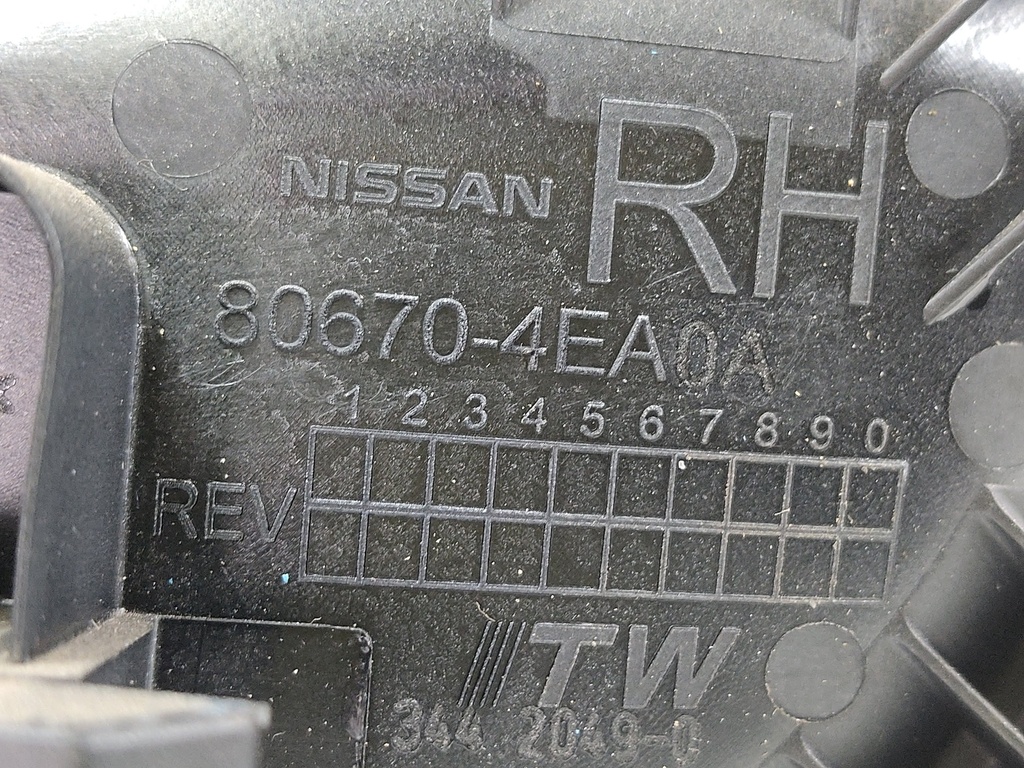[MTD-540216] Manilla interior Nissan Navara NP300 D23