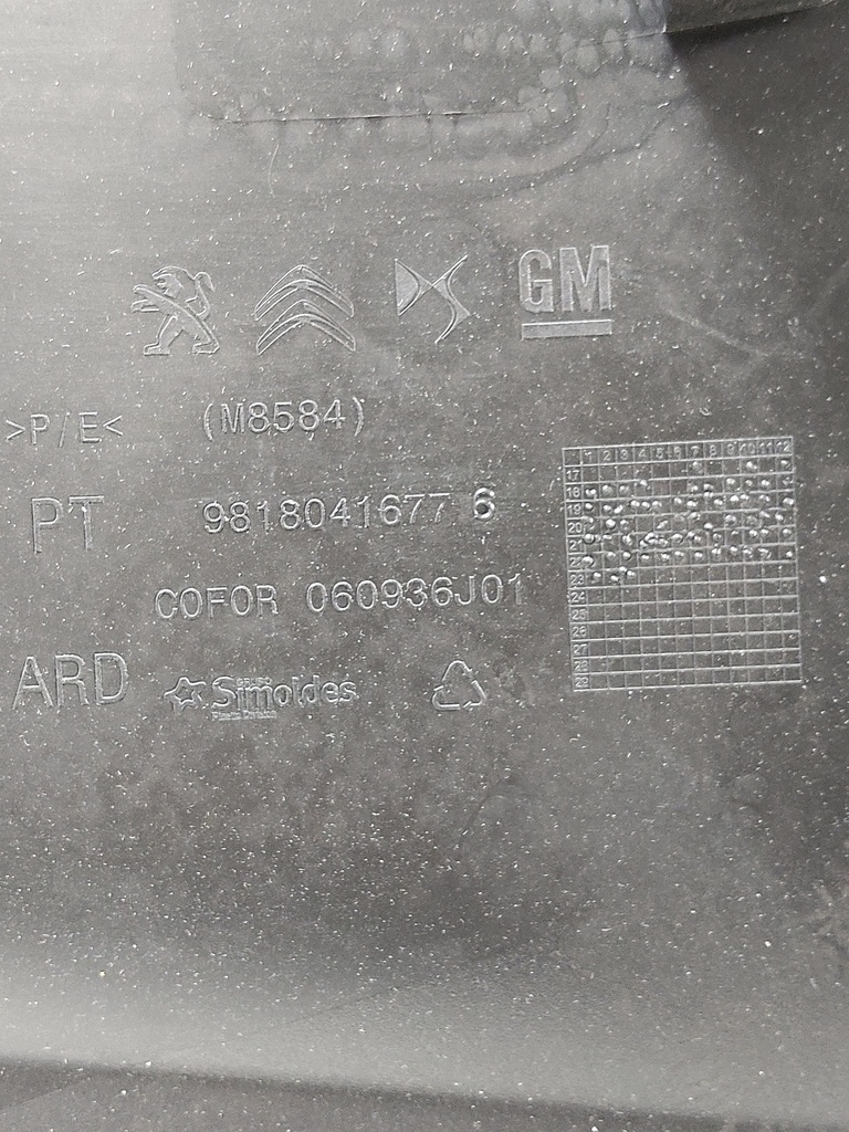 [MTD-540411] Revestimiento de puerta Opel Combo K9
