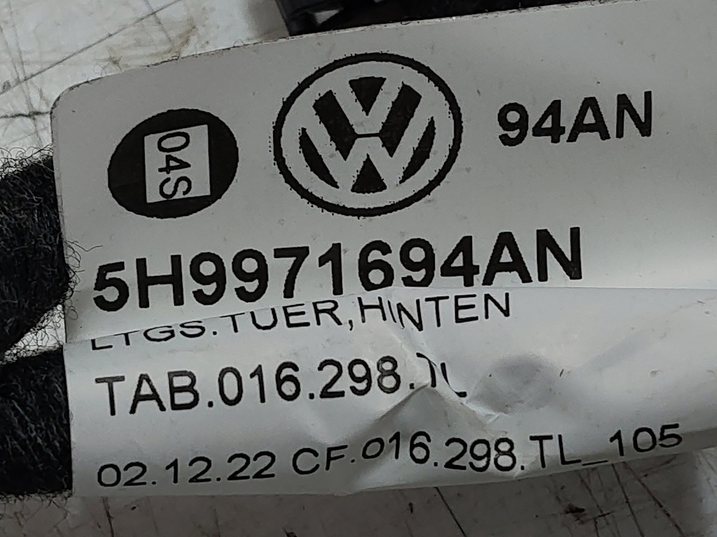 [MTD-540664] Mazo de cables de puerta trasera derecha VW Golf