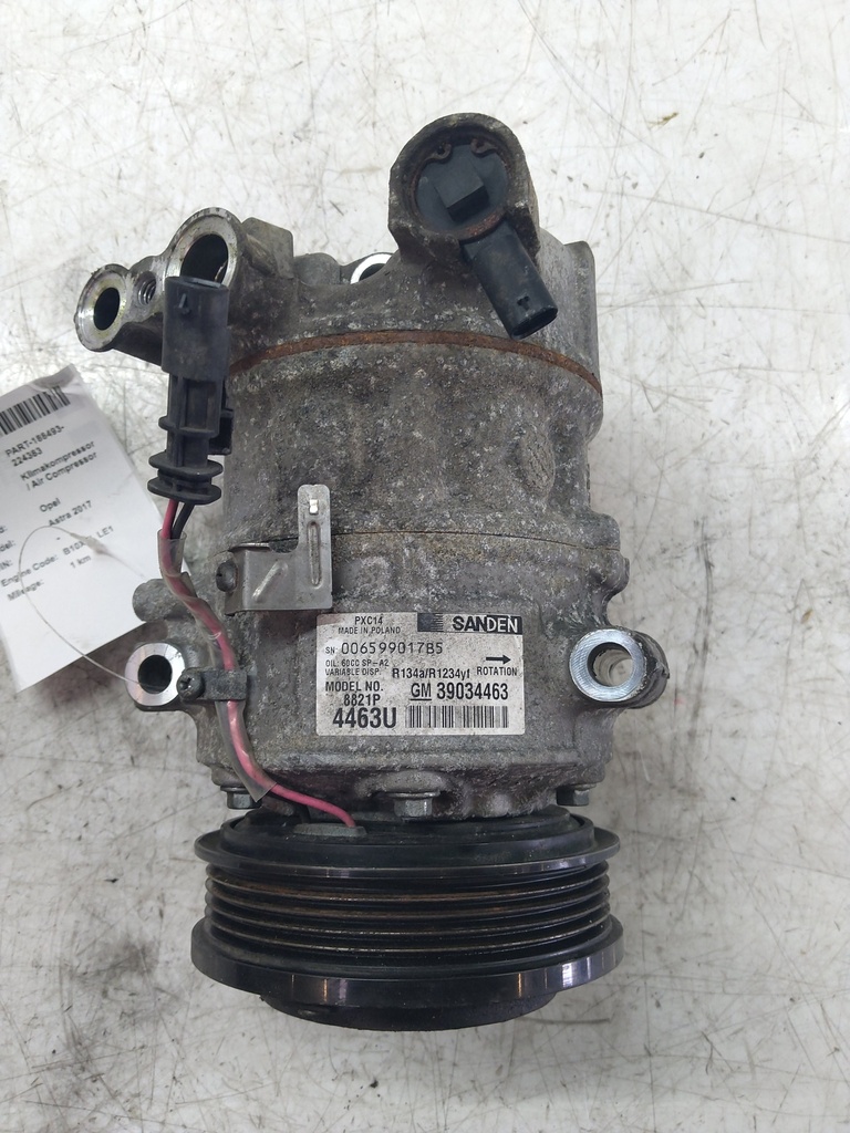 [MTD-540680] Compresor de aire acondicionado Opel Astra