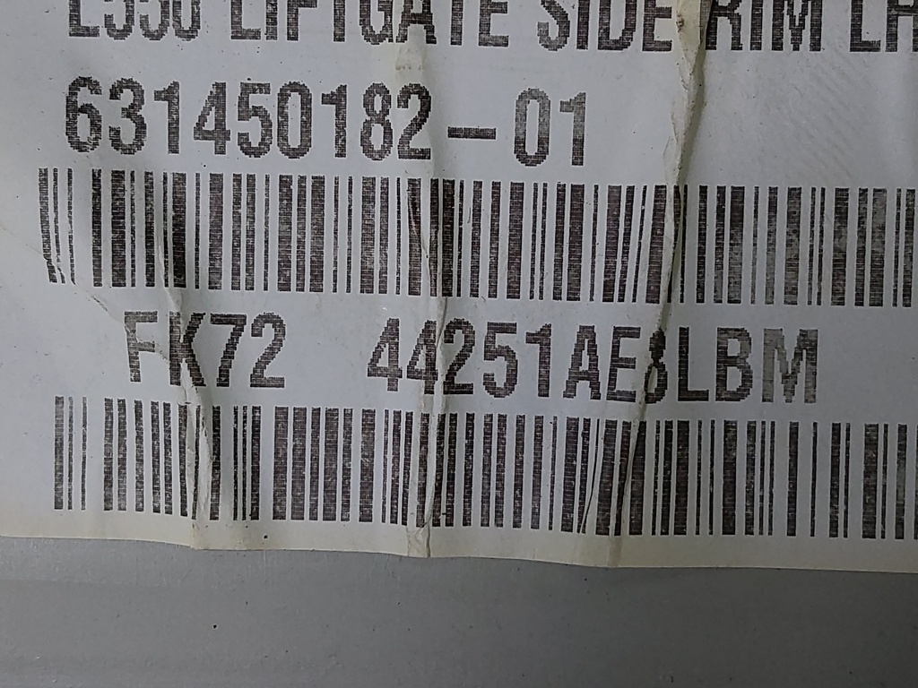 [MTD-540486] Pieza de carrocería Land Rover Discovery Sport L550