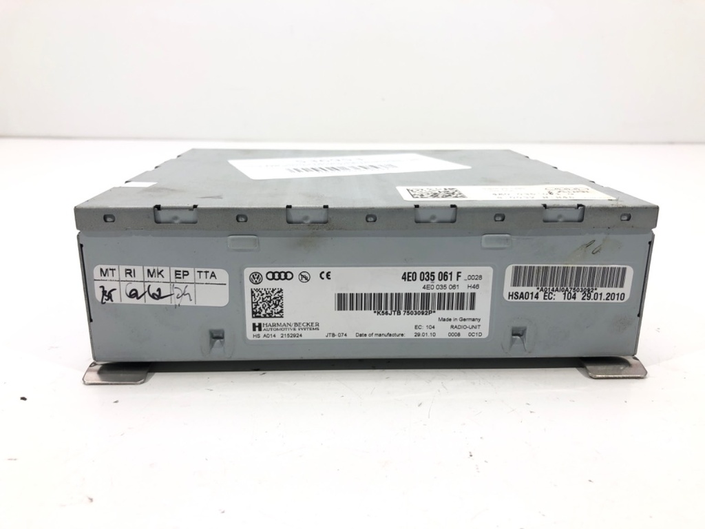 [STARK-536953] Radio Audi A8 D4 (4H2, 4H8, 4HC, 4HL) 2009-2018