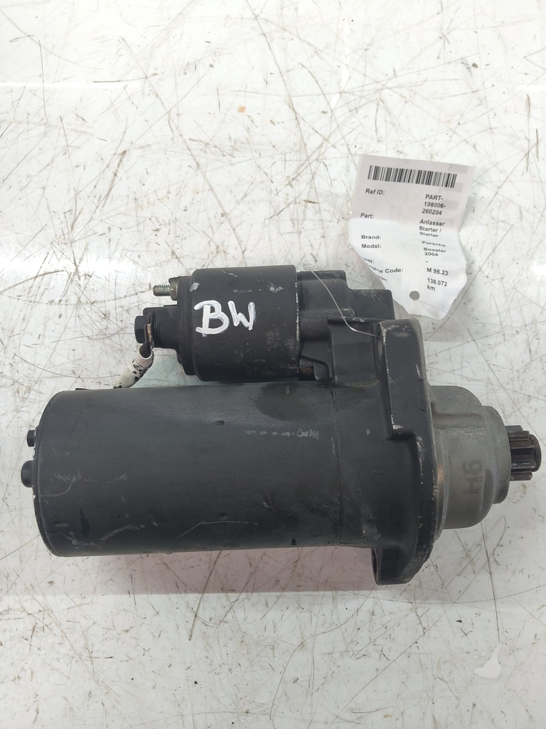 [MTD-544825] Motor de arranque Porsche Boxster 2.7