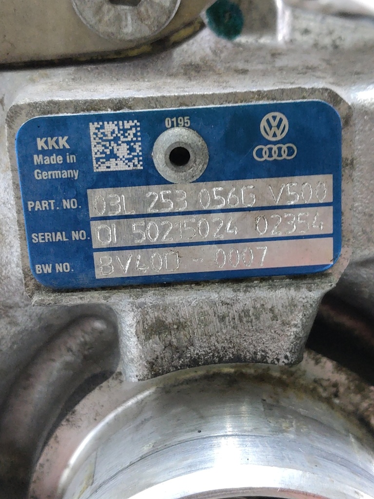 [MTD-547676] Turbocompresor VW Golf 5K1 2.0 TDI