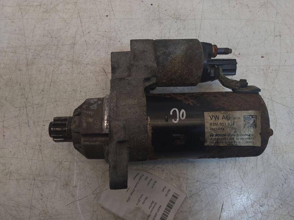 [MTD-550056] Motor de arranque Skoda Yeti 2.0 TDI