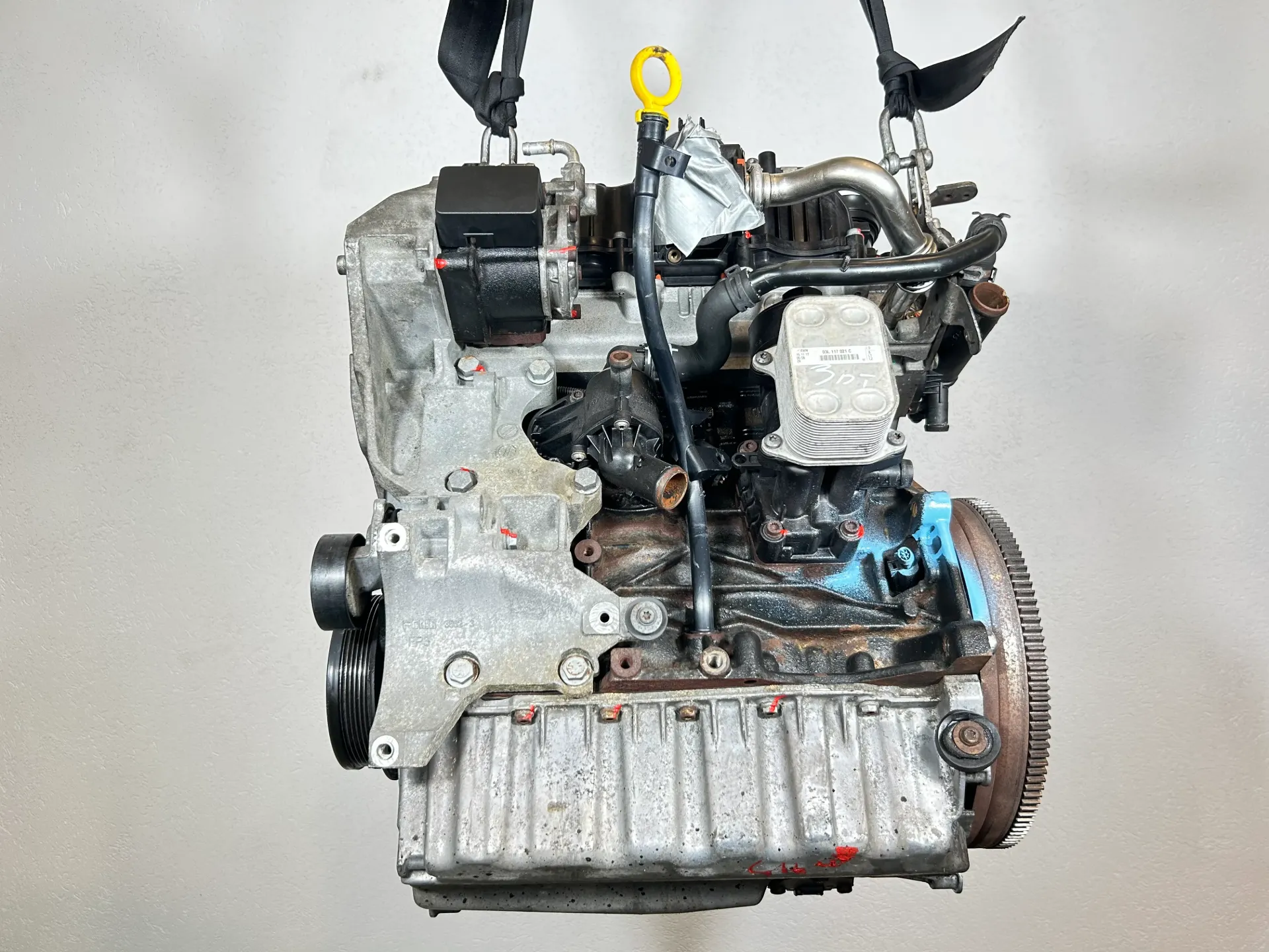 Motor sin inyectores Seat Toledo 1.6 TDI CAYB CAY 03L100036K 03L100090QX