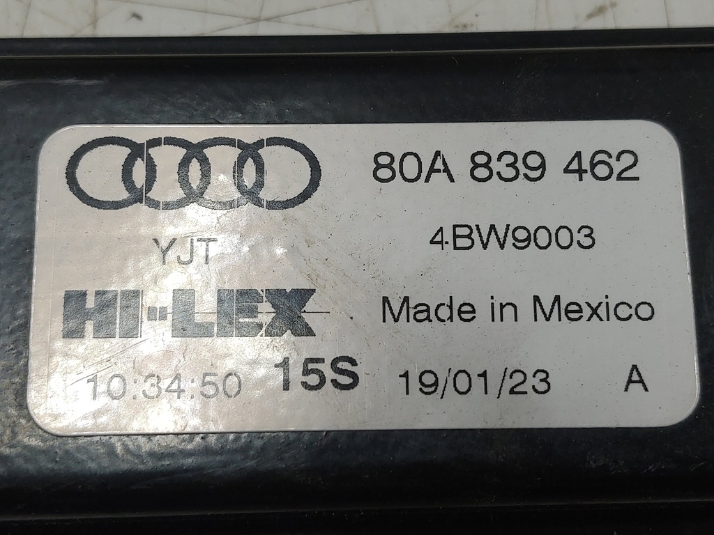 [MTD-529110] Elevalunas trasero derecho Audi Q5 FYT