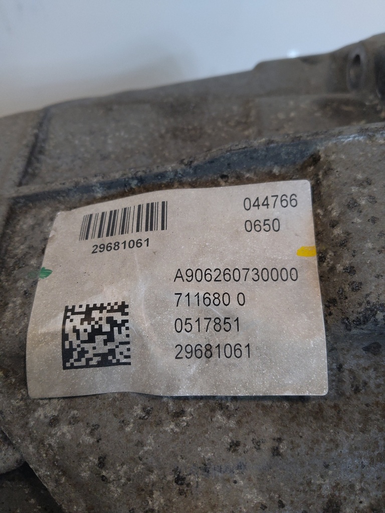 [MTD-550525] Caja de cambios manual Mercedes-Benz Sprinter 2.2 CDI