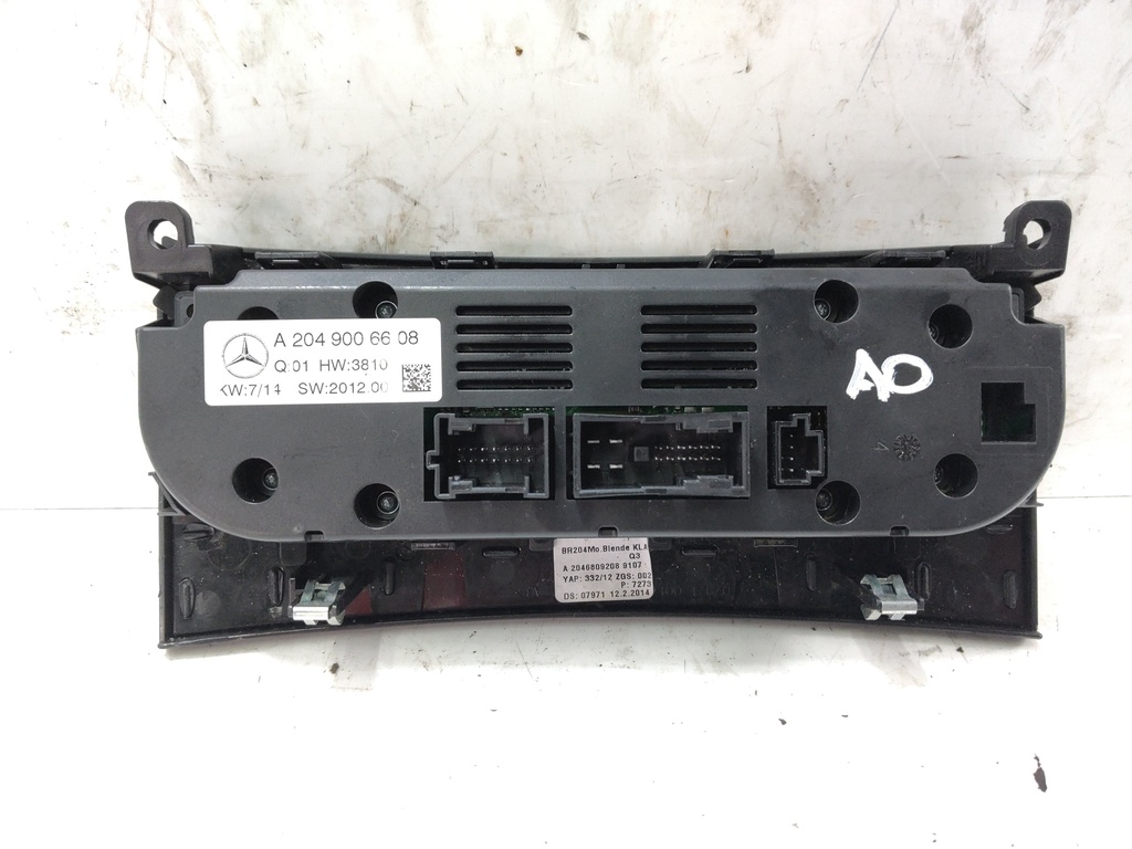 [MTD-550088] Unidad de control de la calefacción Mercedes Clase C
