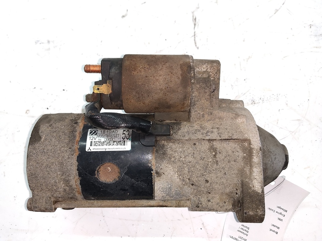 [MTD-550315] Motor de arranque Mitsubishi L200 / Triton