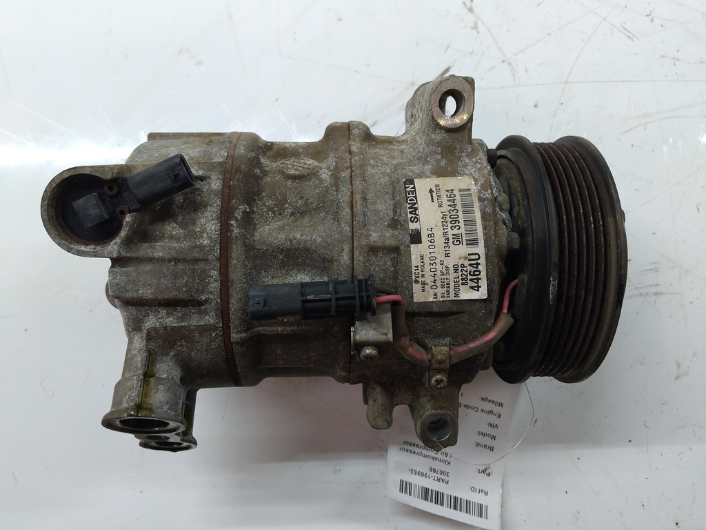 [MTD-550437] Compresor de aire acondicionado Opel Astra 1.6 CDTi