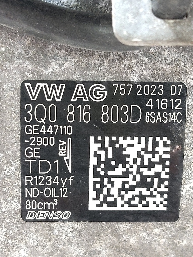 [MTD-550804] Compresor de aire acondicionado Skoda Octavia 2.0 TDI