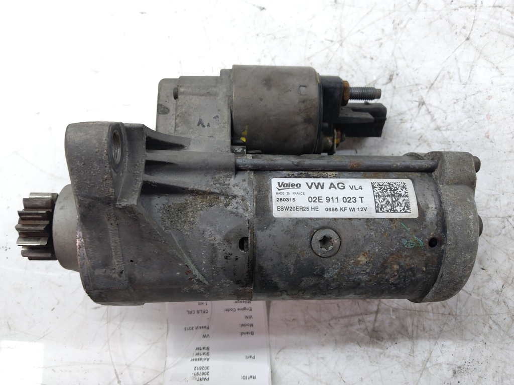 [MTD-550600] Motor de arranque VW Passat 2.0 TDI