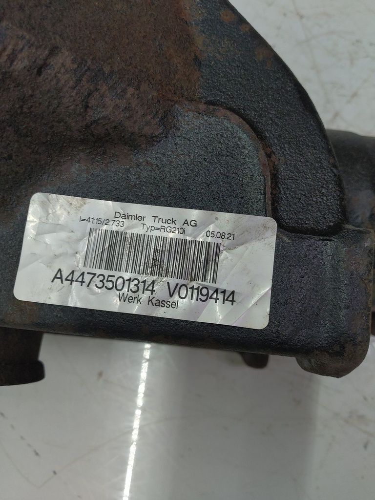 [MTD-503398] Diferencial trasero Mercedes Vito W447 2.0 CDI OM654.920 A4473501314