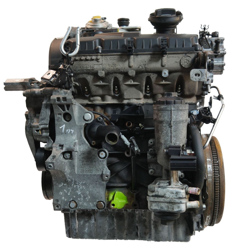 [MTD-492575] Motor 1.9 TDI BXE 03G100098MX para VW Golf / Seat Altea / Skoda Superb