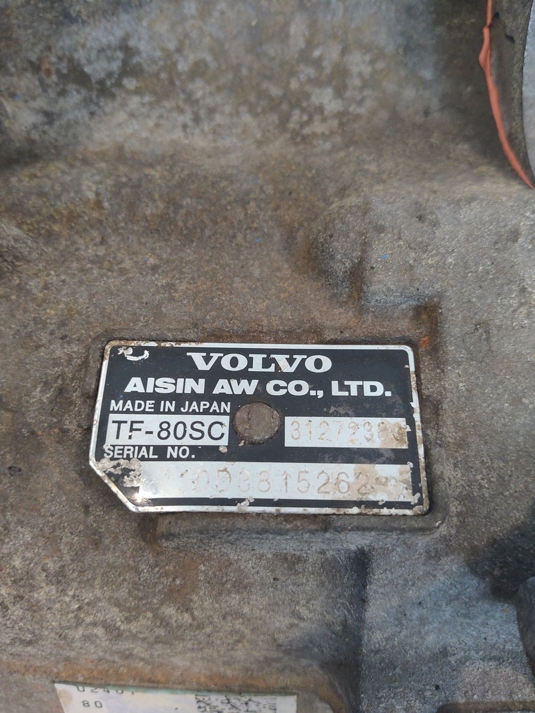 [MTD-525189] Caja de cambios Volvo V70 2011 B6304T4 3.0 T6 AWD TF-80SC