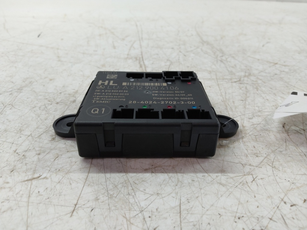 [MTD-528957] Módulo de control para Mercedes Clase E W212 2.2 CDI